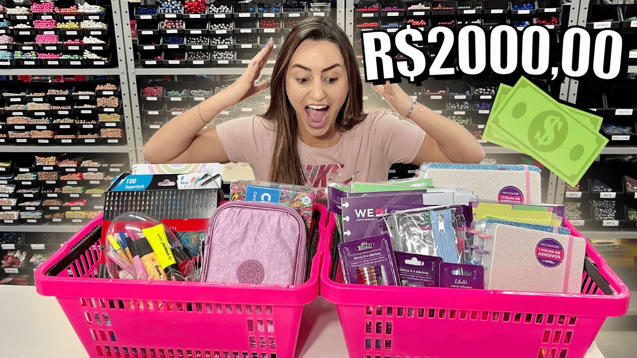 SOCORRO! PEDIDO GIGANTE DE 2 MIL REAIS | PAPELARIA ART PEL
