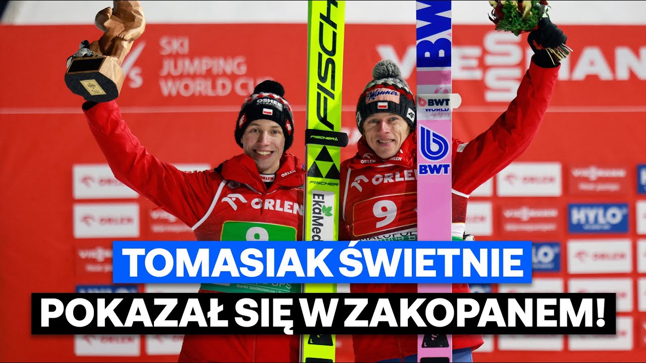 Dawid Kubacki i Kacper Tomasiak NA PODIUM konkursu superduet&oacute;w w Zakopanem!