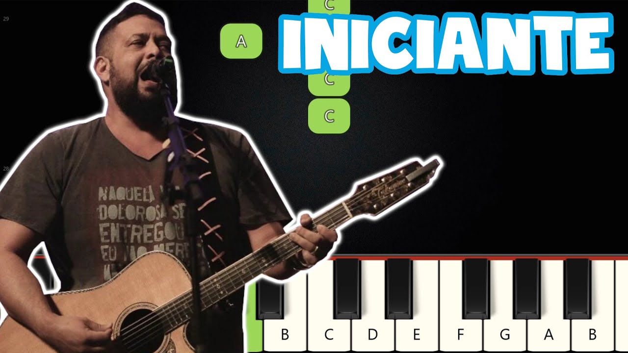 Yeshua - Fernandinho | Piano e Teclado Iniciante | Nível Fácil | Tutorial