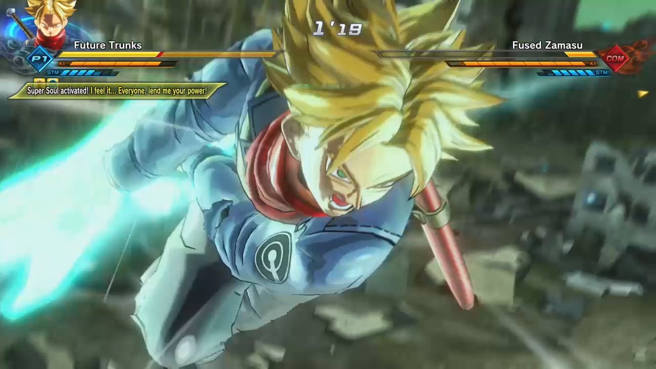 Fused Zamasu vs Future Trunks (Sword of Hope) Gameplay | DLC Pack #4 - Dragon Ball Xenoverse 2