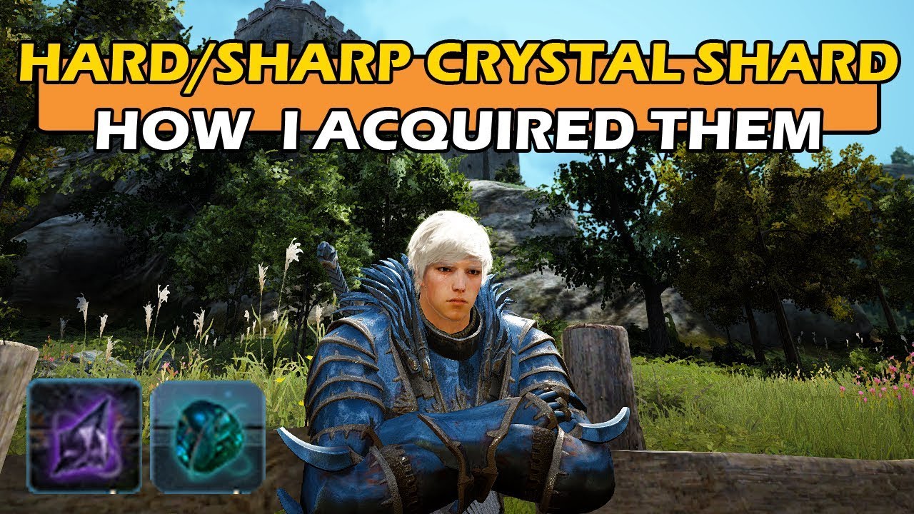 Hard & Sharp Black Crystal Shards - How I go about Acquiring them & Insights - BDO SEA