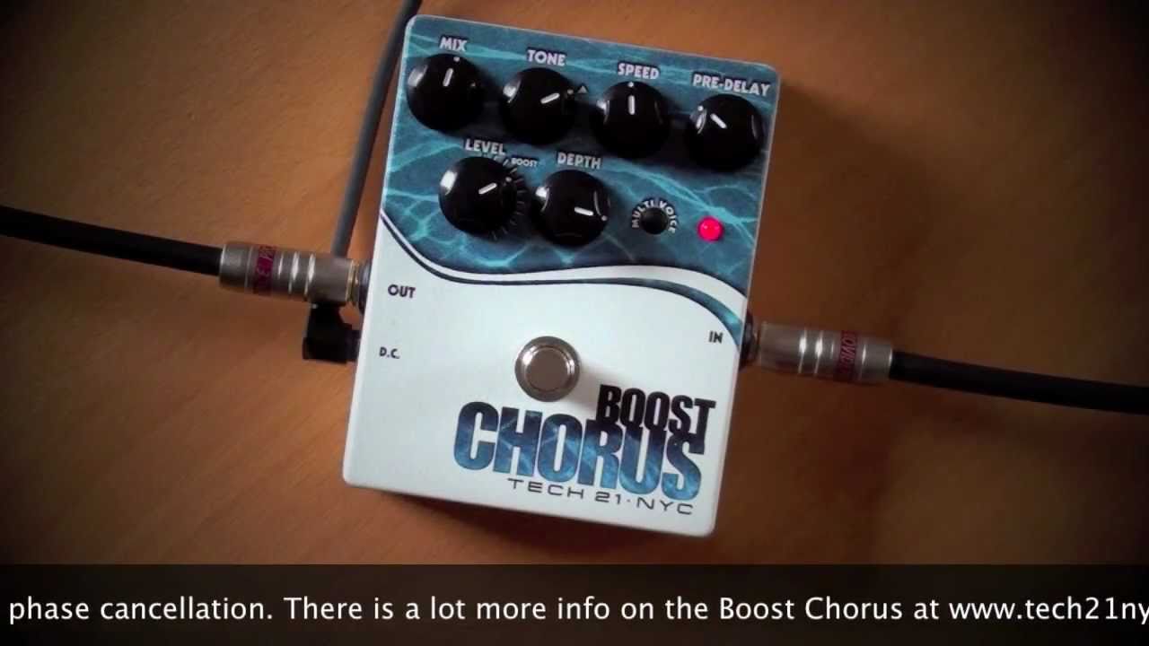 Tech 21: BOOST CHORUS (PRS to HIWATT SA112)