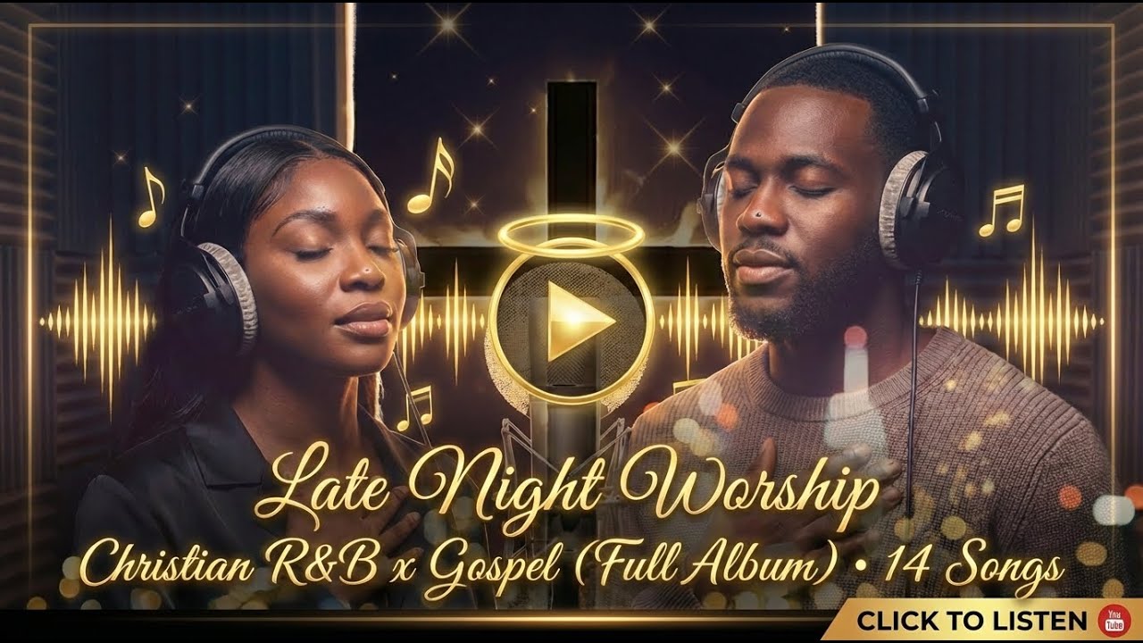 Late Night Worship 🌙 Christian R&B x Gospel (Full Album) • 14 Songs