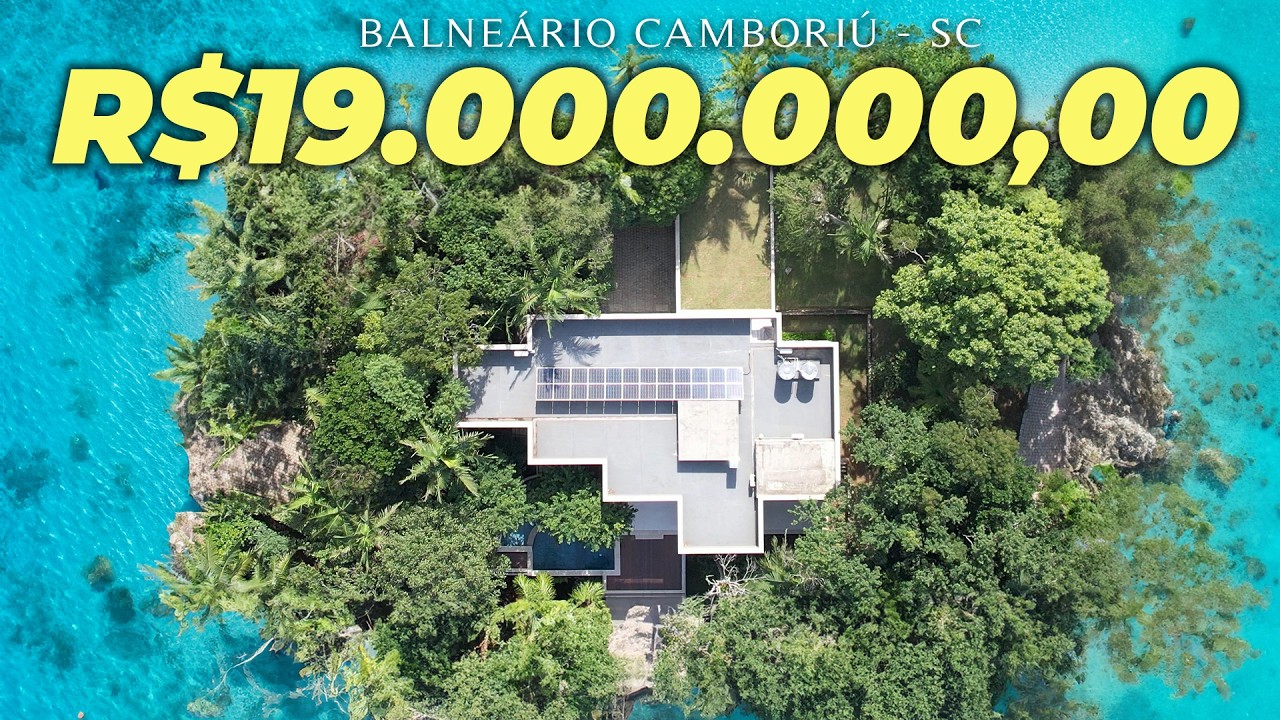 MANSÃO TRIPLEX SUPER LUXUOSA DE R$19 MILHÕES NO CONDOMÍNIO MAIS EXCLUSIVO DE BALNEÁRIO CAMBORIÚ!