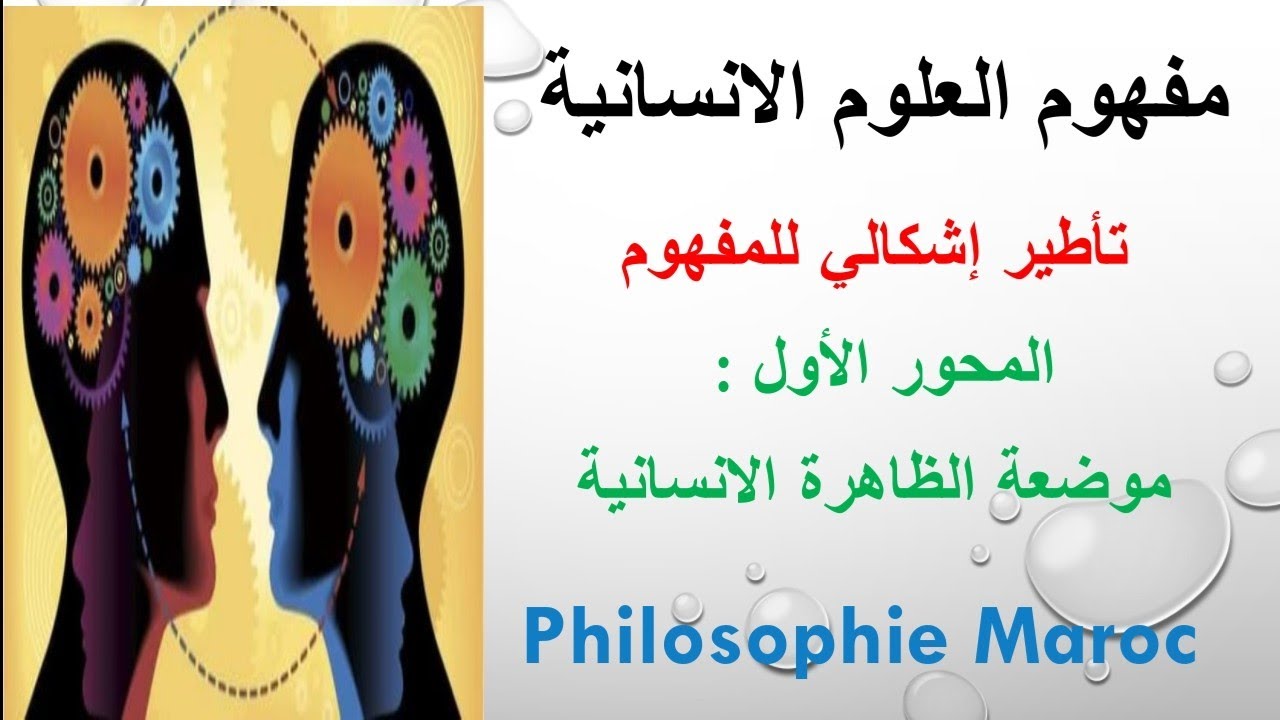 مفهوم العلوم الانسانية محور موضعة الظاهرة الانسانية #protect_teachers_in_Morrocco