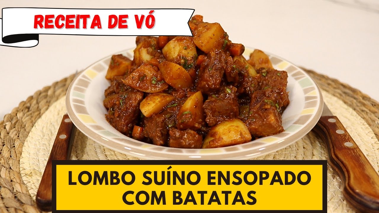 DELICIOSA CARNE SUÍNA DE PANELA CARNE DE PORCO PINGA E FRITA