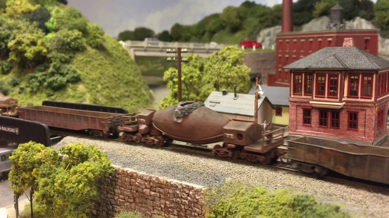 Hot Metal Train - PRR N Scale