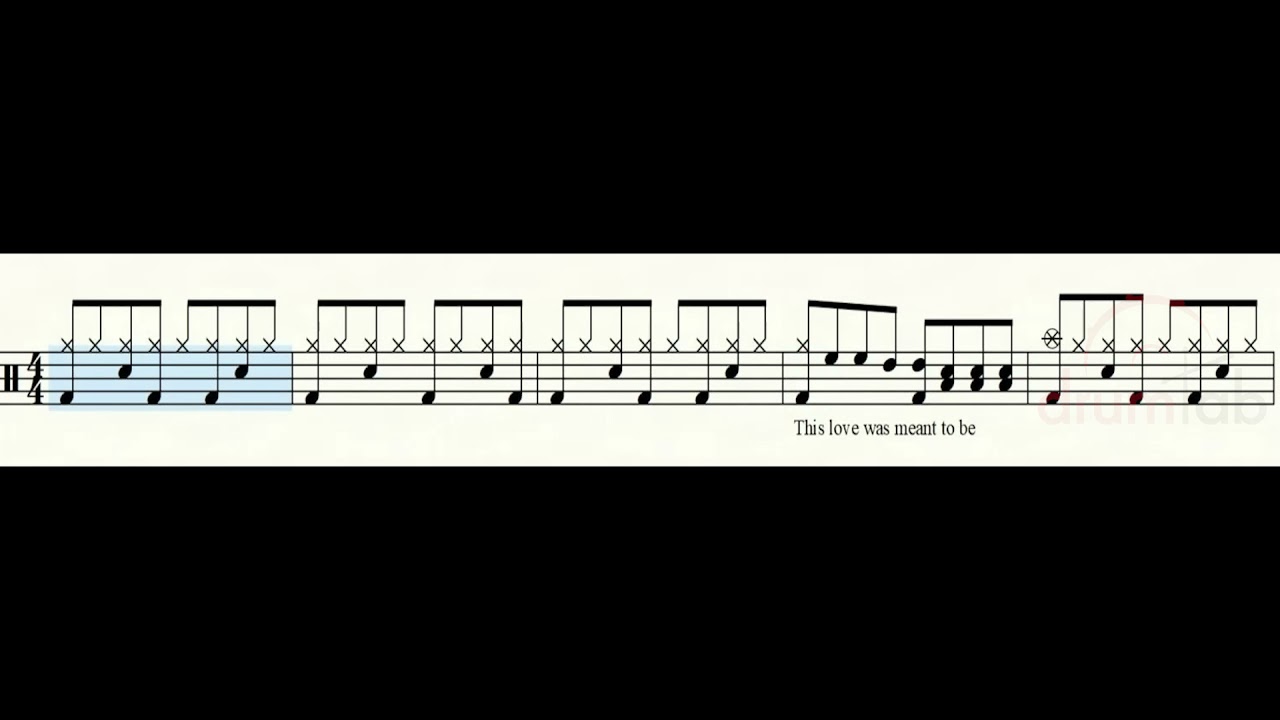 Hungry Eyes(악보영상)-Eric Carmen #drumtab #드럼악보 #drumscore #drumsheetmusic #drumnotation