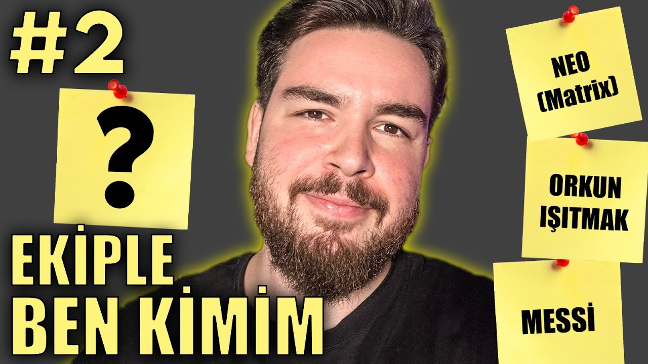BU ADAM TÜRK DEĞİL ?! | EKİPLE KAMERALI BEN KİMİM ?! #2