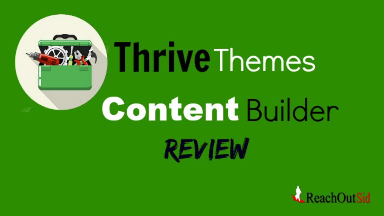 Thrive themes content builder review