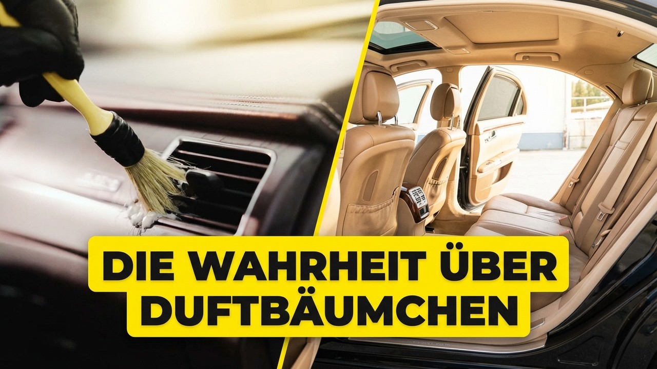 Mief im Auto? Die Wahrheit, warum Duftbäumchen nichts bringen
