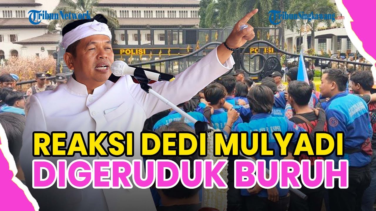 ®️🔴 RESPONS KDM❗SEUSAI GEDUNG SATE DIGERUDUK RATUSAN BURUH IMBAS REKOMENDASI UMSK 2026 DICORET
