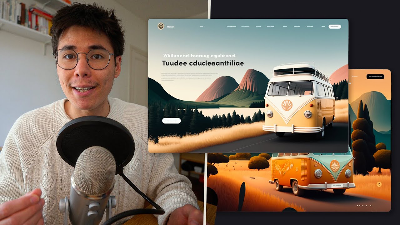 Midjourney : site web et web design (tutoriel)