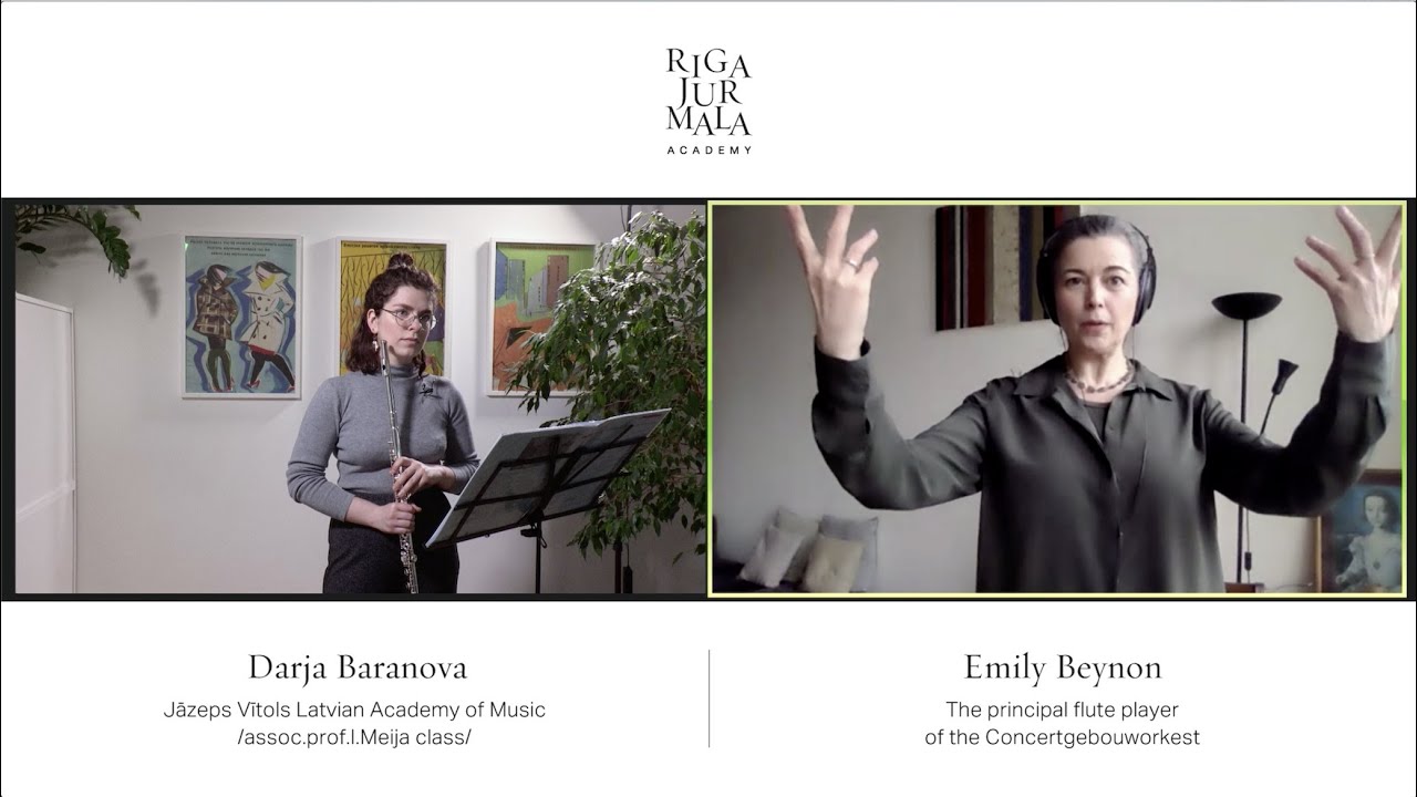 MASTERLASS Darja Baranova DUTILLEUX