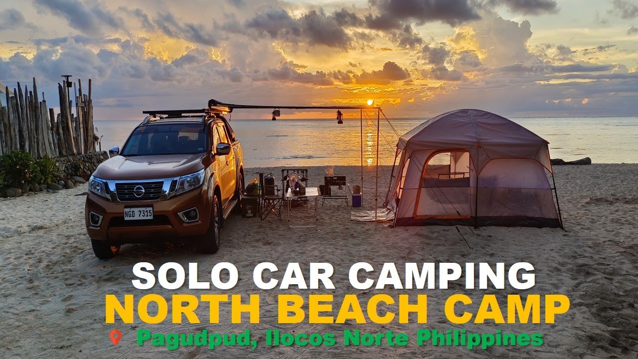 SOLO CAR CAMPING | Ep18 : NORTH BEACH CAMP | Pagudpud Ilocos Norte