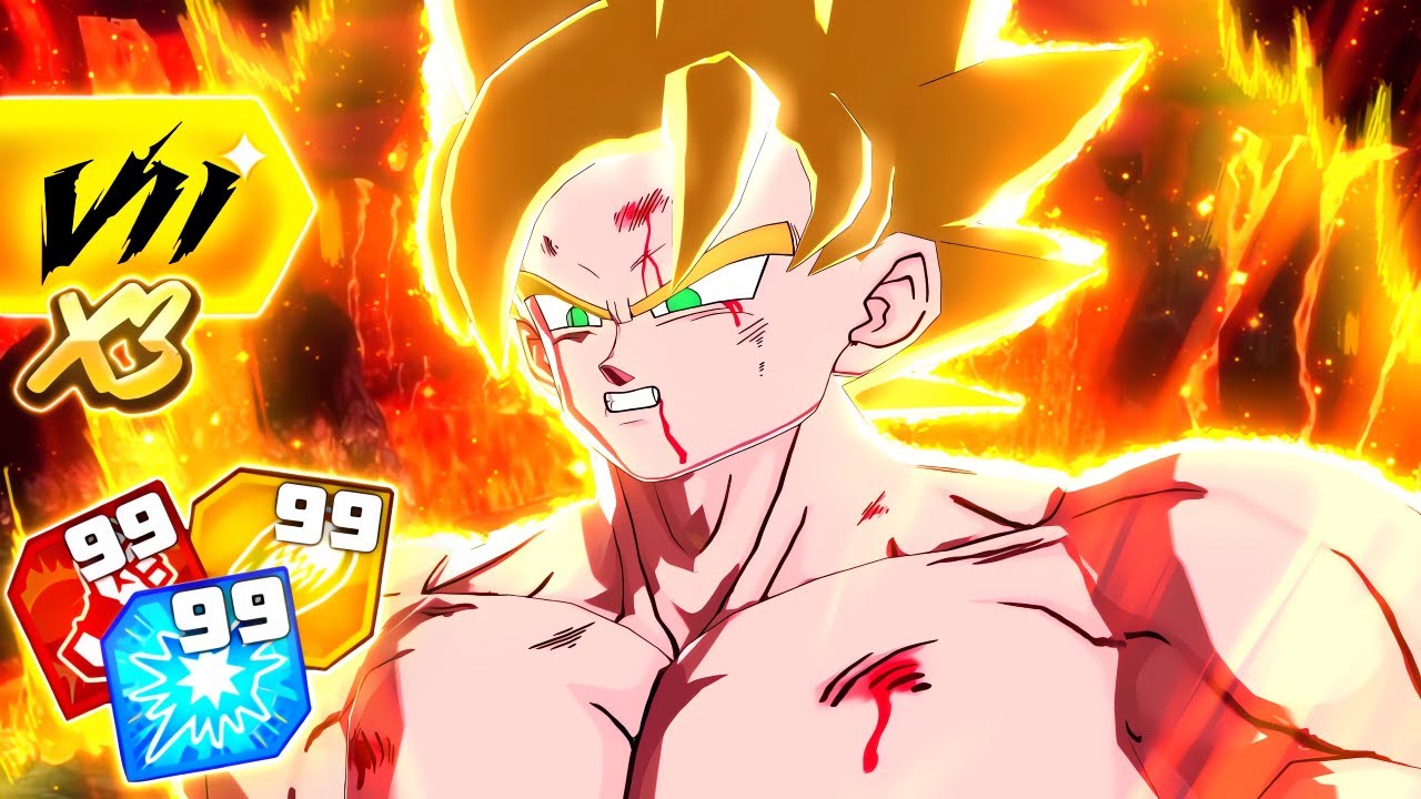 😍¿EL MAYOR DAÑO ACTUAL? X3 ZENKAI y ARTES al 99 GOKU SUPER SAIYAN ULTRA Dragon Ball Legends