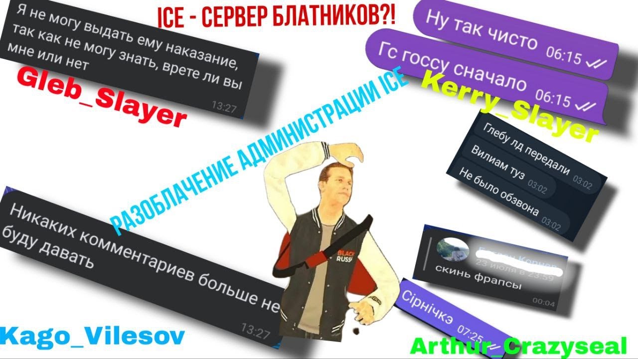 Kago_Vilesov - БЛАТ ЛИДЕРА УМВД?! ВСЯ ПРАВДА О СОСТАВЕ АДМИНИСТРАЦИИ СЕРВЕРА ICE?