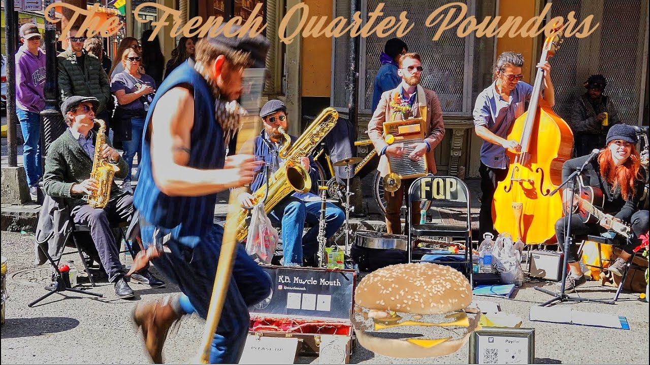 I LIKE BANANAS (BECAUSE THEY HAVE NO BONES) - French Quarter Pounders - New Orleans Mardi Gras 2023