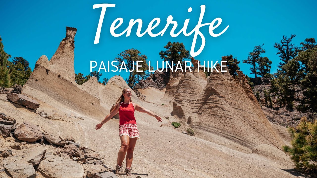 Tenerife Hike Paisaje Lunar; hiking to a moon landscape