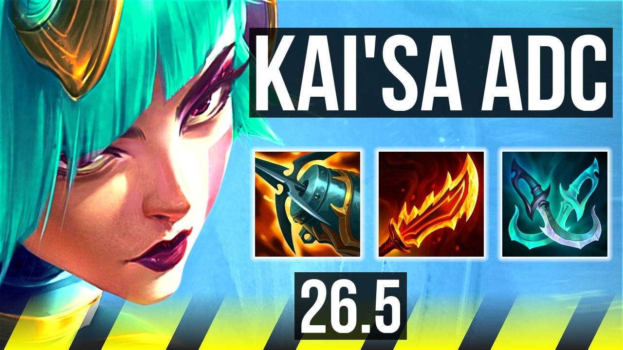 KAI'SA & Nautilus vs JHIN & Alistar (ADC) | 79K damage, 6k gold comeback | KR Master | 26.5