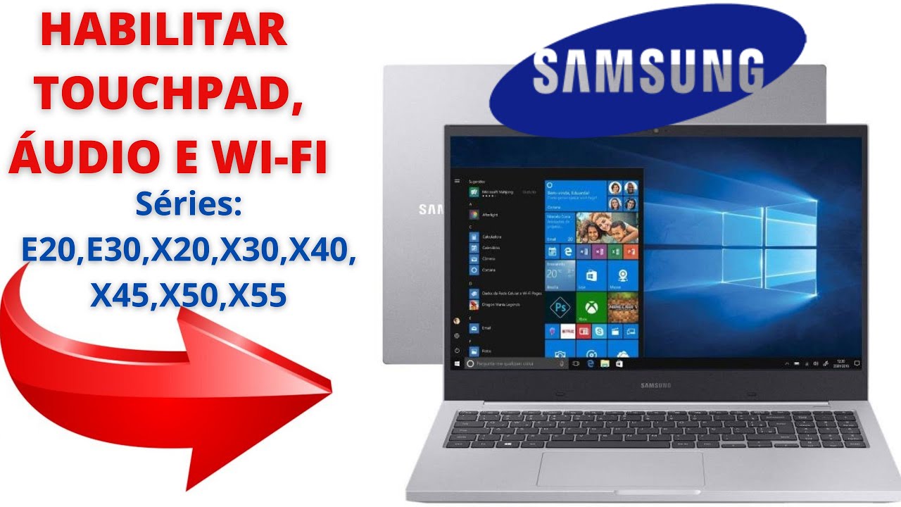 #Dica 📢Touchpad do notebook samsung book não funciona (RESOLVIDO) E20, E30, X20, X30,X40,X45,X50,X55