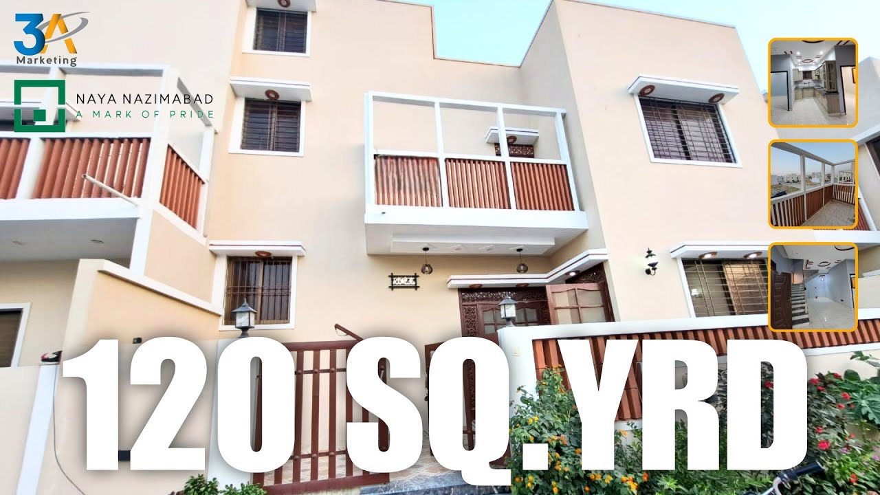 Stunning 120 Sq Yard Bungalow with Extra Land | Naya Nazimabad Block D | Property Tour