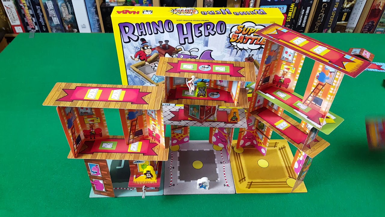 Pit Stop: Rhino Hero - Super Battle