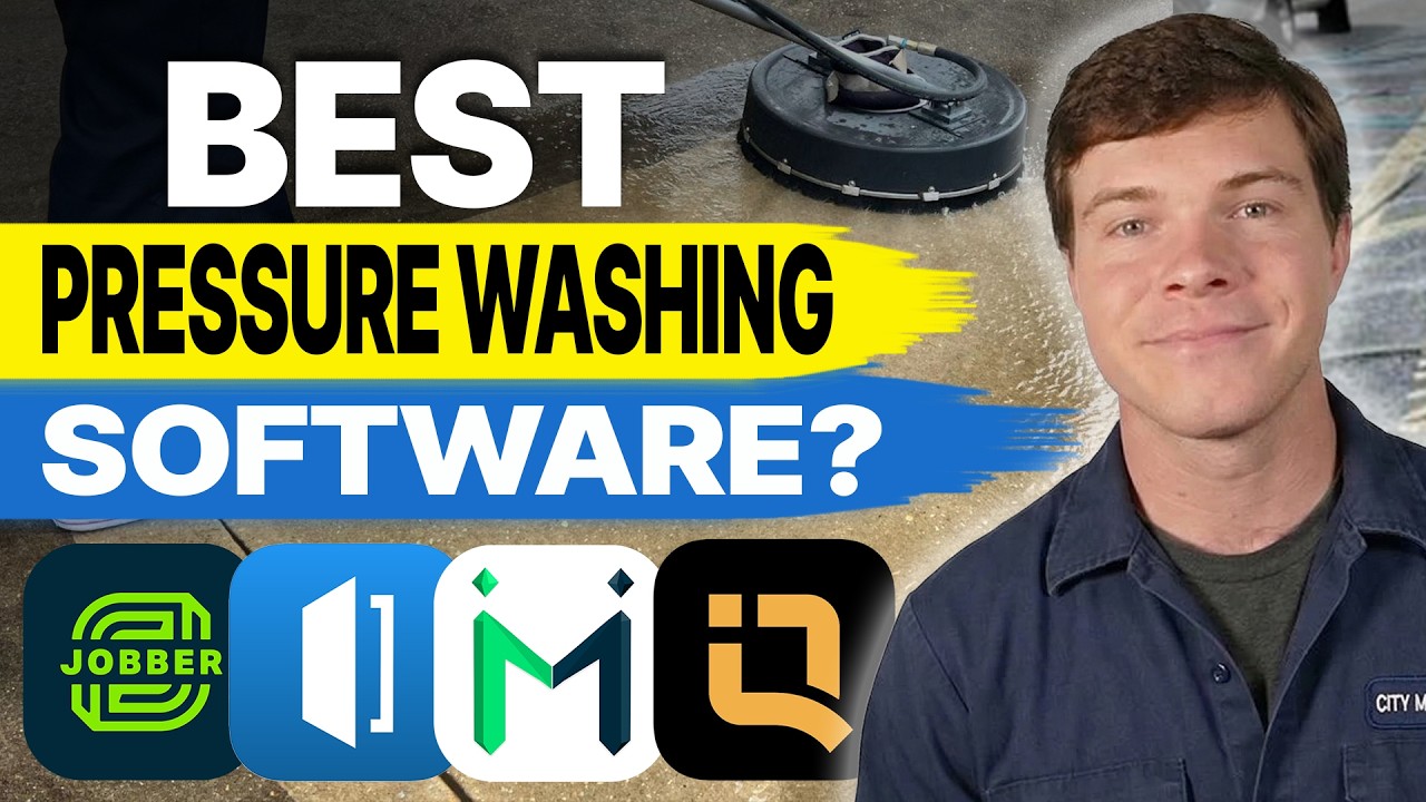 Best CRM For Pressure Washing Businesses (Jobber, Housecall Pro, QuoteIQ & Markate Comparison)