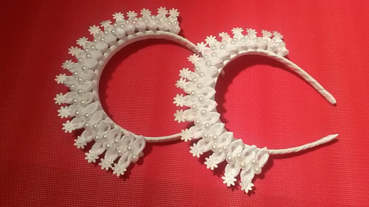Зимняя  корона канзаши ✔ Marine DIY Guloyan✔