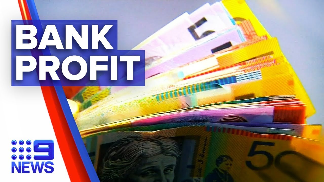 CommBank reports $4.5b six month profit | Nine News Australia