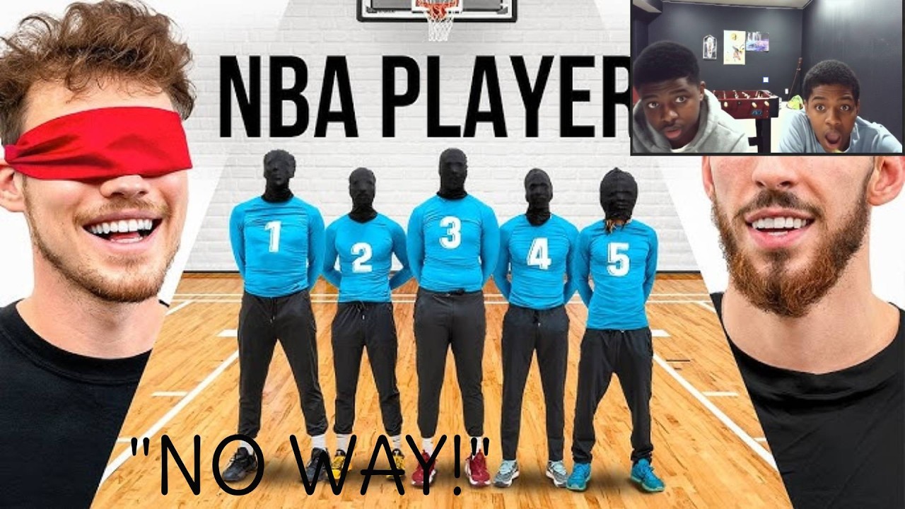 We tried to guess the Nba player NOT WHAT WE EXPECTED