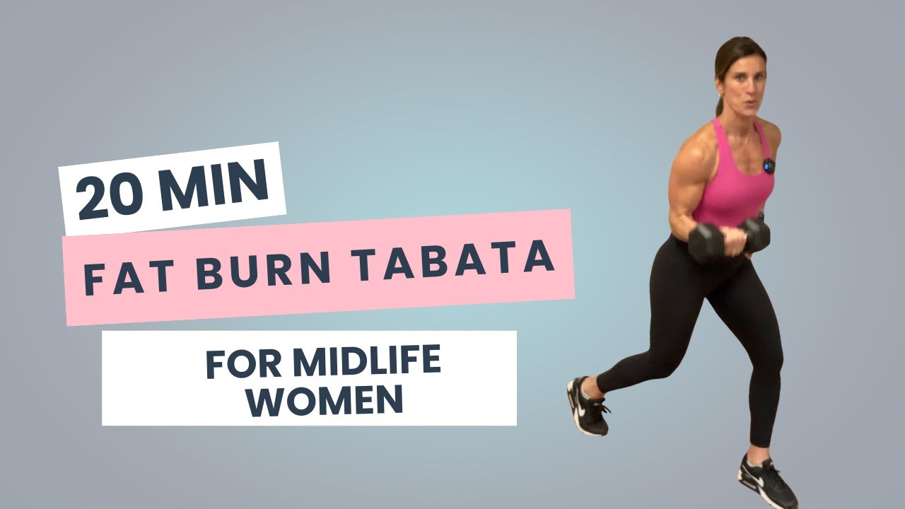 20-Minute Tabata to Burn Midlife Belly Fat & Build Lean Muscle (Hormone-Friendly)