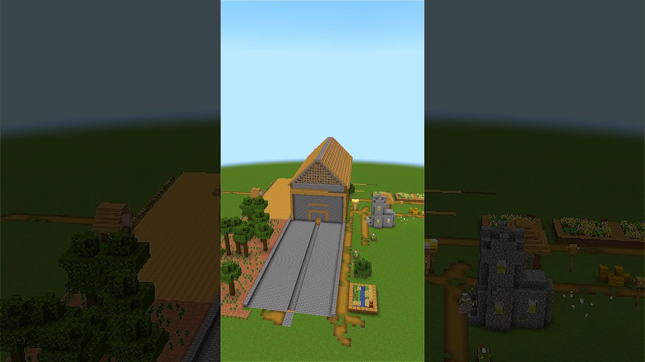 large village house Minecraft 🤯 | Tutorial | timelapse build