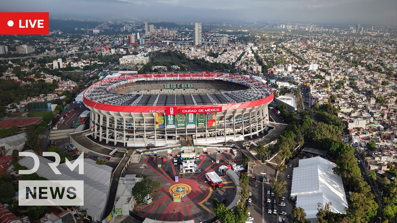LIVE: Estadio Azteca Ready for History as Mexico Hosts World Cup Opening Match Tonight | AD1B