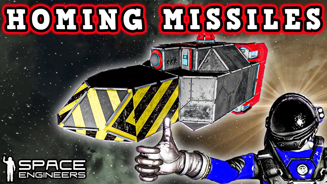 Building HOMING WEAPONS has NEVER been easier - Space Engineers