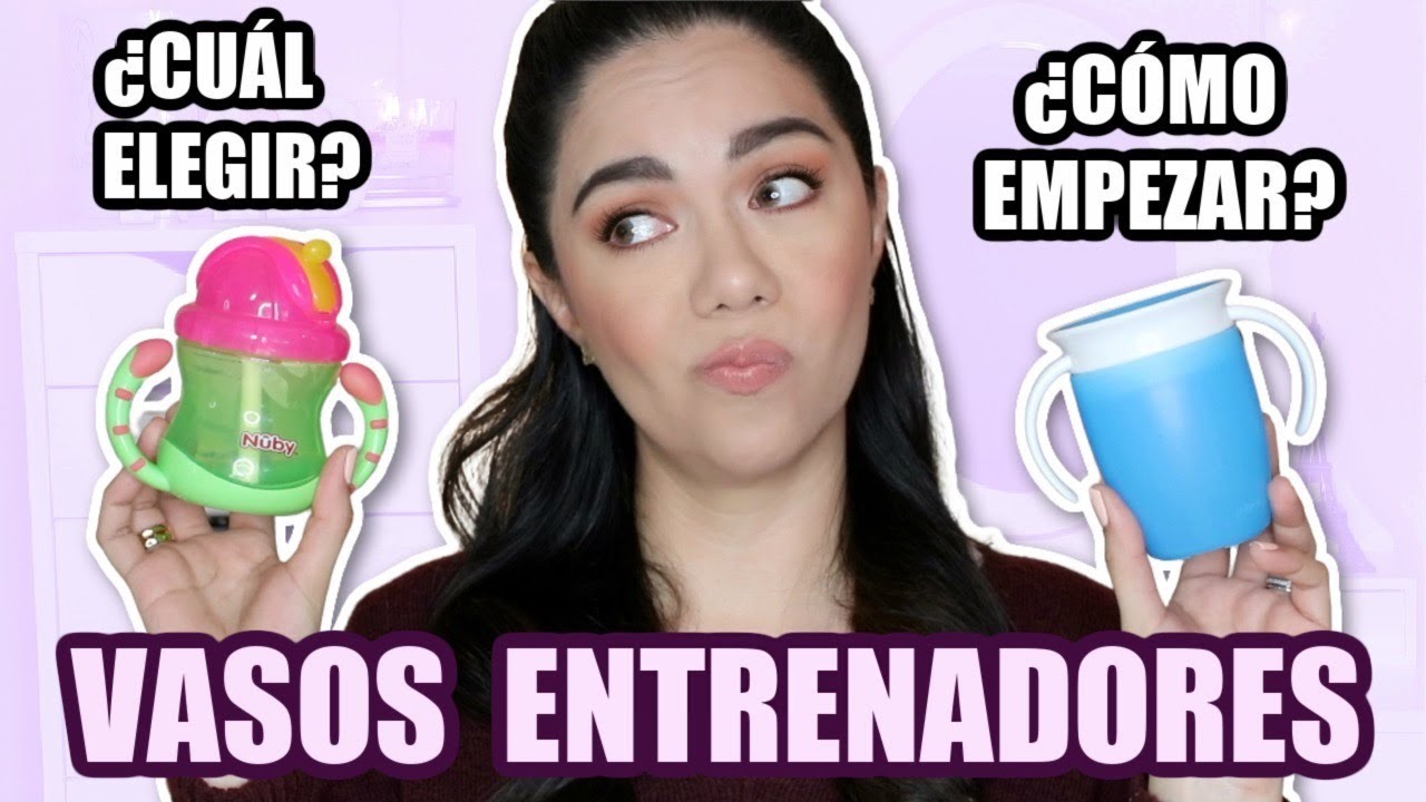 LOS MEJORES VASOS ENTRENADORES Y TIPS PARA ENSEÑARLE A TU BEBÉ A TOMAR DE VASO | LIEBE MAMI