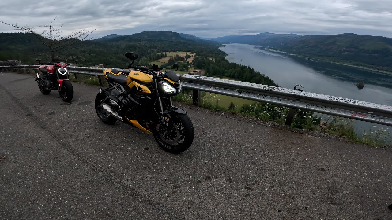 Riding the 2024 Triumph Street Triple 765 RS in Washougal, Washington - POV [RAW AUDIO]