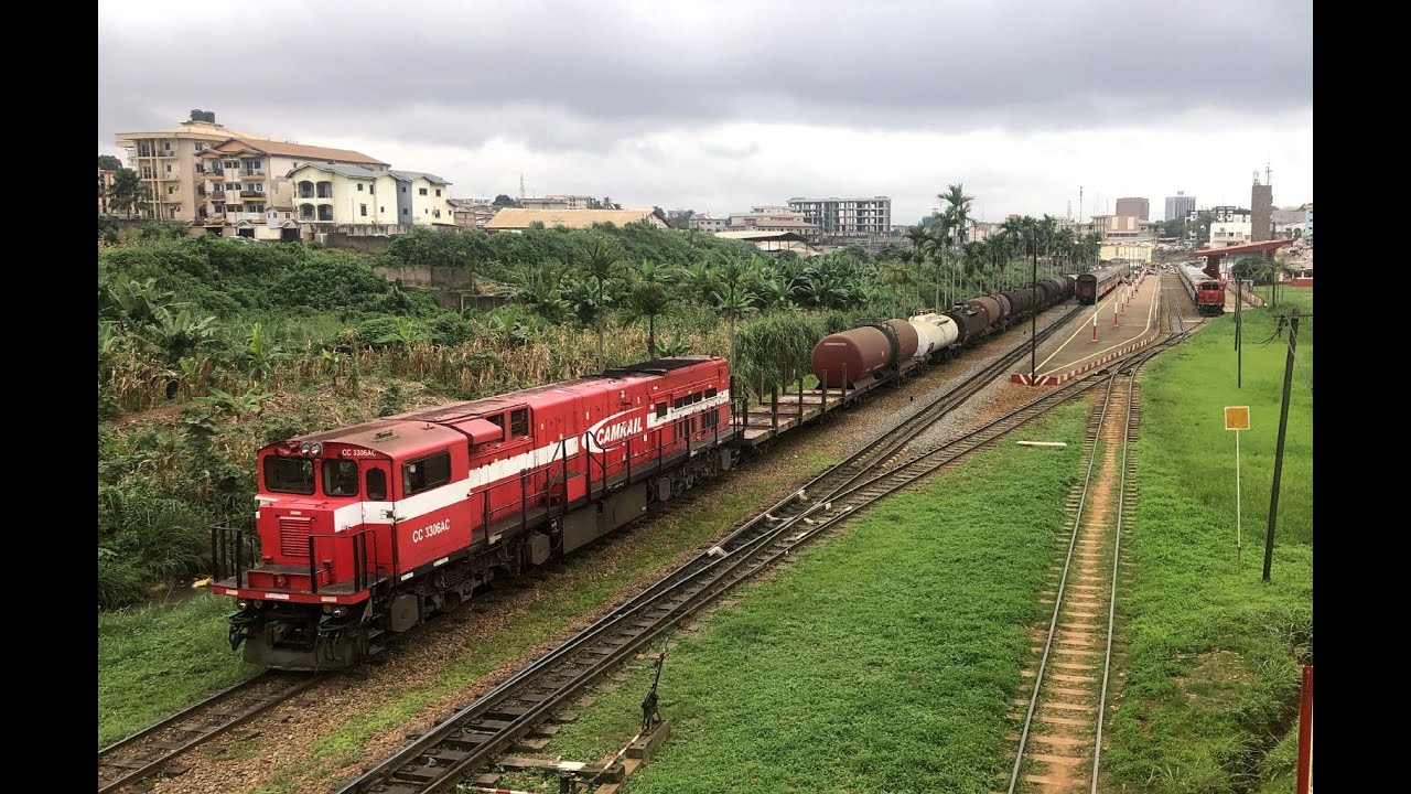 CamRail Express train from Douala to Yaoundé, Cameroon, July 22, 2023