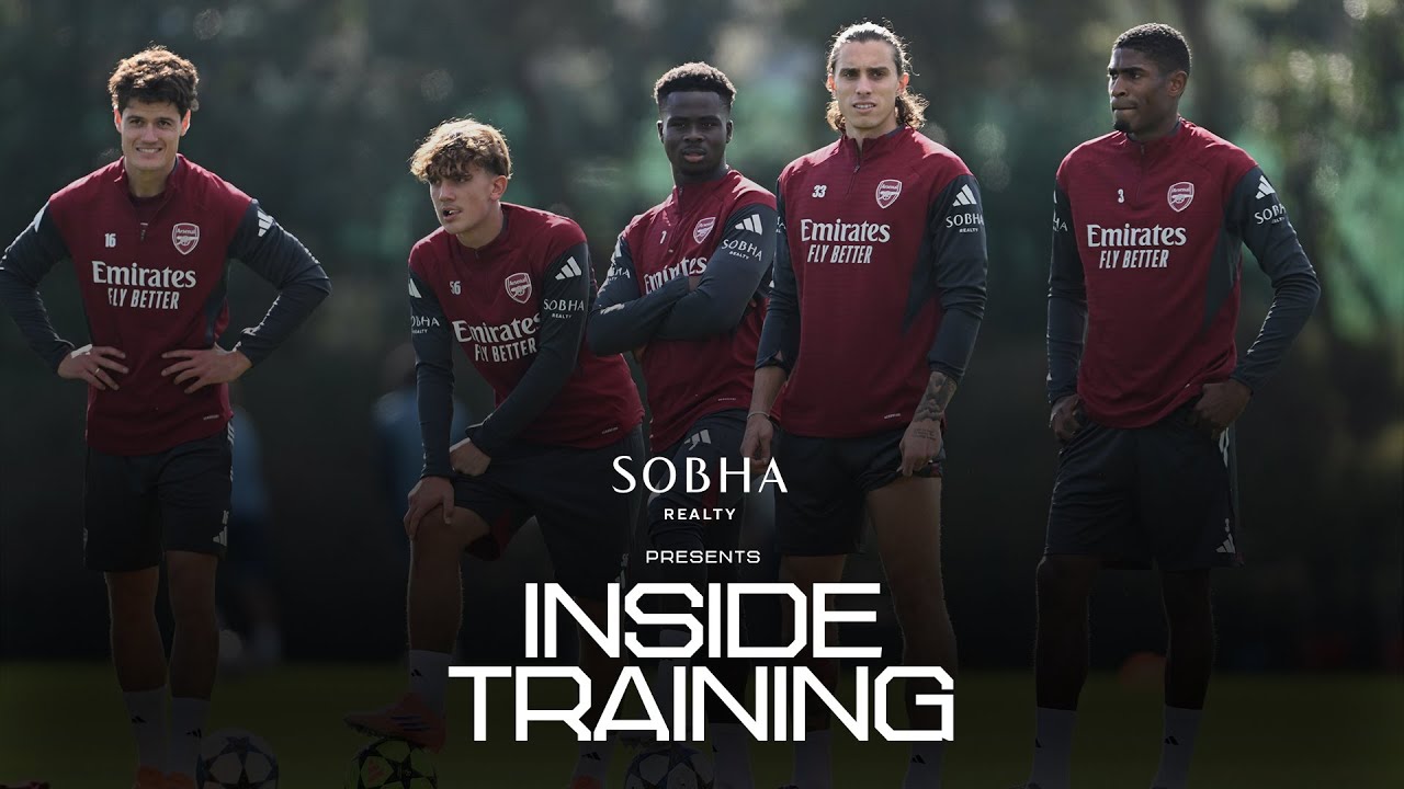 ONWARDS TO OLYMPIACOS ✊ | INSIDE TRAINING | Our Gunners prepare for the UEFA Champions League