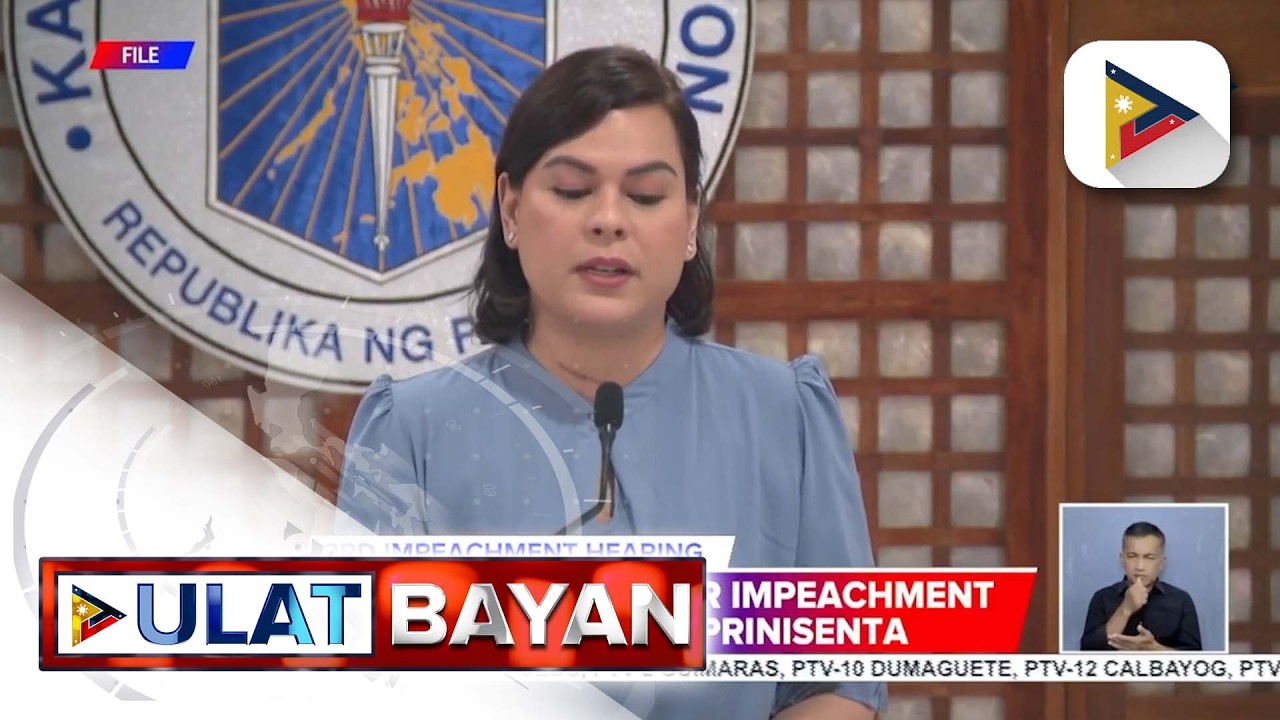 6 na grounds para malaman kung sufficient in substance ang ikatlong impeachment complaint...