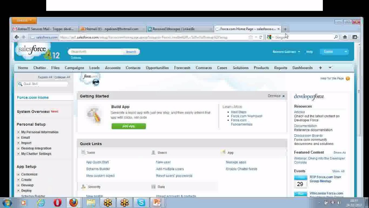 Spring 12 Salesforce release video tutorial Part1.wmv