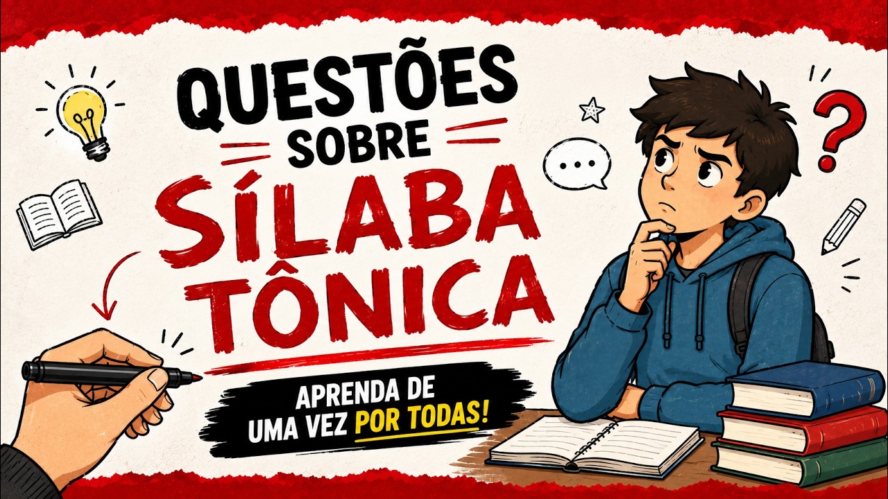 ✅Exercícios sobre Sílaba Tônica: Oxítona, Paroxítona e Proparoxítona I  Profª Aline