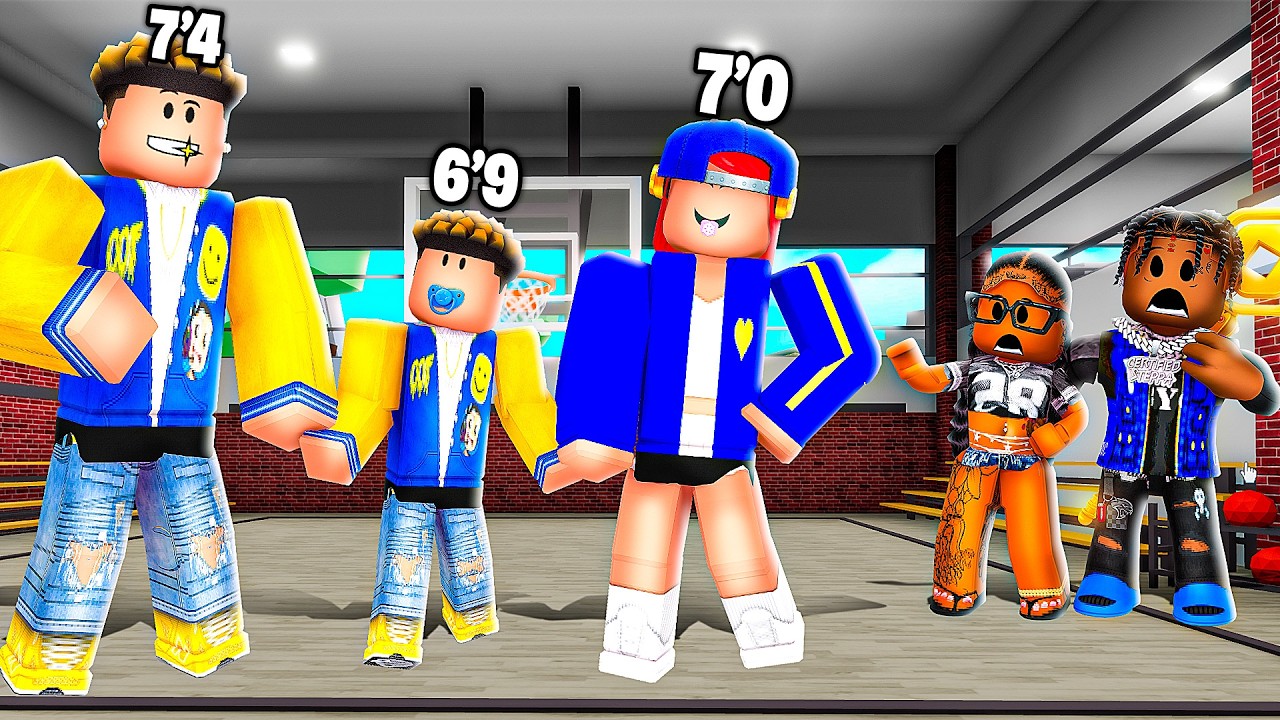Мы стали САМОЙ ВЫСОКОЙ СЕМЬЕЙ в Roblox за 24 часа!