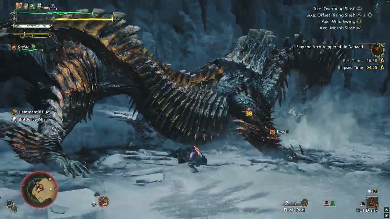 Free Challenge AT Jin Dahaad Switch Axe || MH Wilds