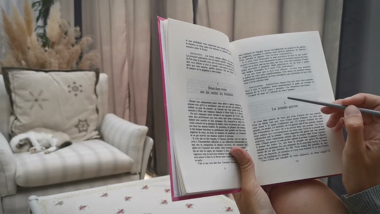 Lecture chuchotée 📖 - Le livre du bonheur 🌺