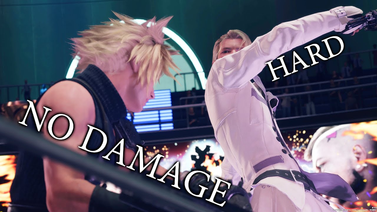 Final Fantasy 7 Rebirth PC - Fighting Rufus Again... (No Damage, Hard)