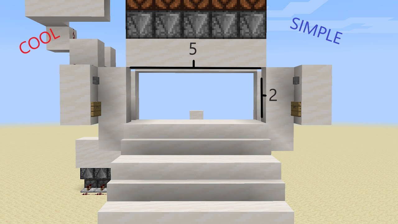 TUTORIAL ON a 5X2 Piston Door