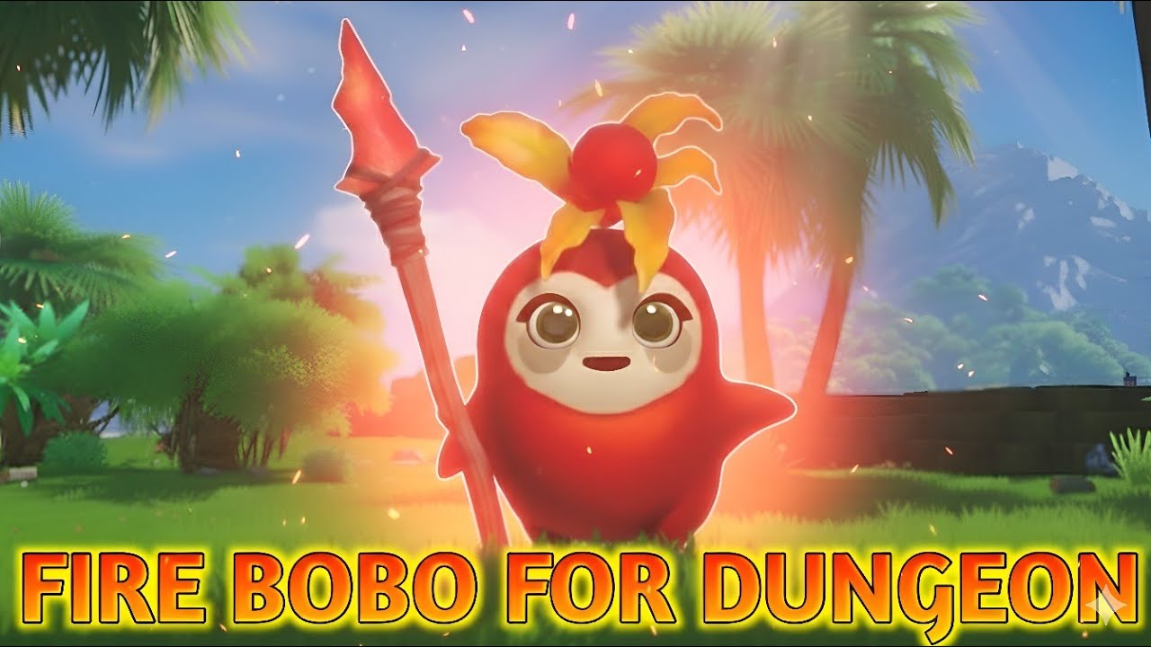 HOW I MAKE FIRE BOBO FOR DUNGON 👀|| OPEN WORLD GAME LIGHTUS 