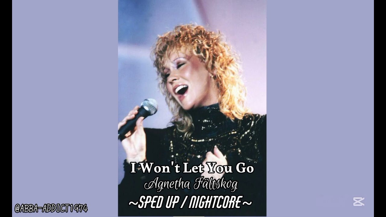 I Won't Let You Go ~ Agnetha Fältskog - Sped Up / Nightcore