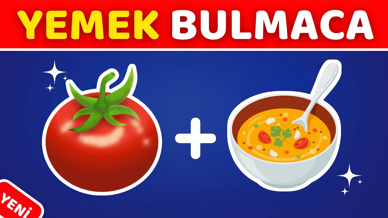 Emojilerden Yemek & İçeceği Bulabilir Misin? 🤔🍕✅ Yiyecek ve İçecek Testi 🍔🍩🥤 Emoji Bulmaca
